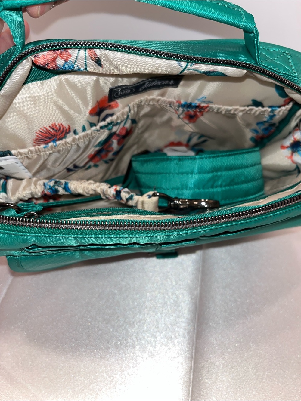 LUG - Sidecar Convertible Crossbody - Only KELLY GREEN Available Now - Picture 3 of 13